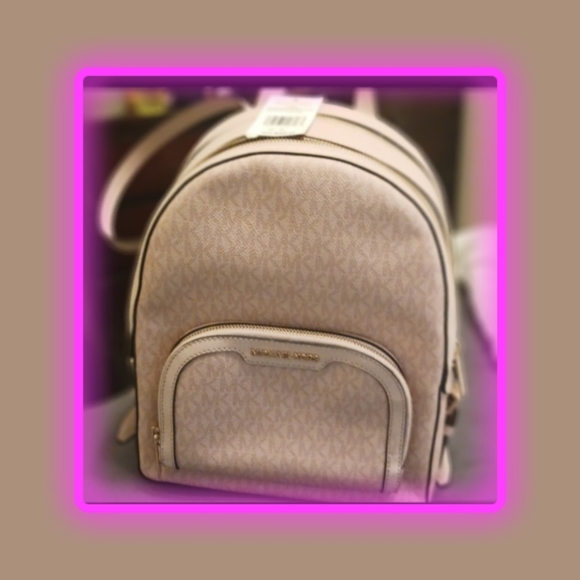 Michael kors jaycee Dark Powder blush backpack - Picture 1 of 3